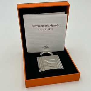 Hermes Extremement Les Extraits Refillable Silver Padlock